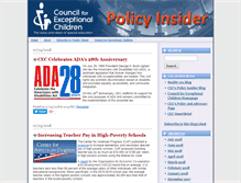 Tablet Screenshot of policyinsider.org
